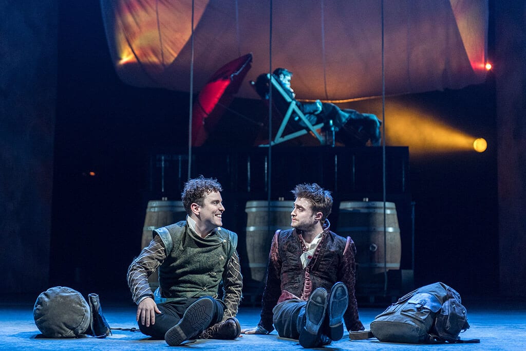 Rosencrantz & Guildenstern Are Dead at The Old Vic. Photos by Manuel Harlan