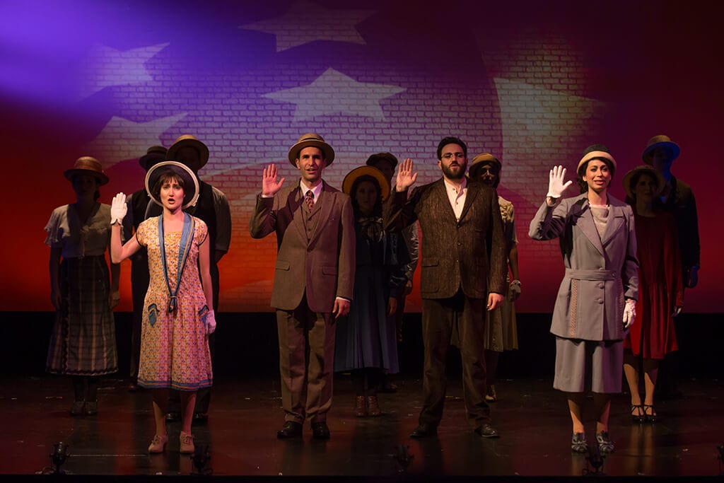Amerike the Golden Land. National Yiddish Theatre Folksbiene.Photo Victor Nechay